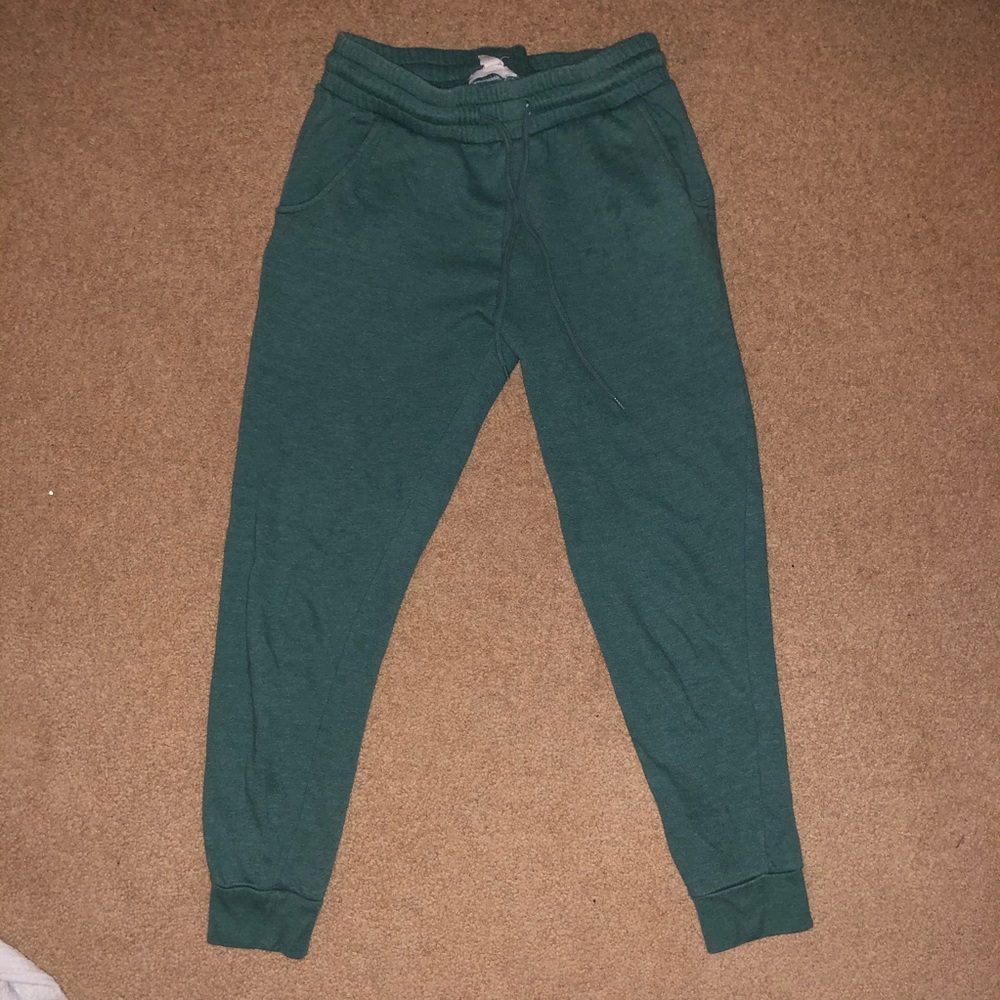Green forever 21 sweatpants